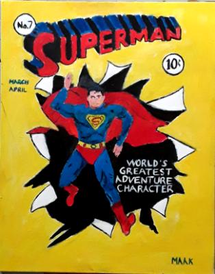 Superman Comic Cover #9