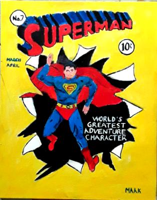 Superman Comic Cover #9