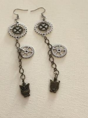 Owls Gearrings Owls Gearrings