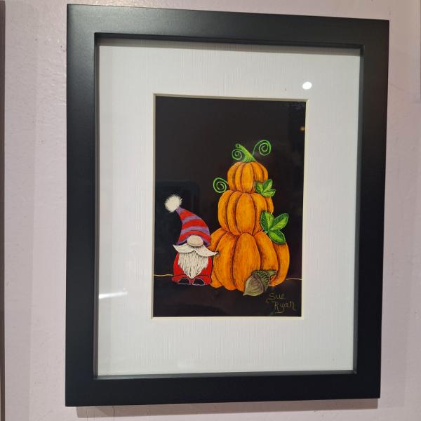 Gnome and Pumpkins