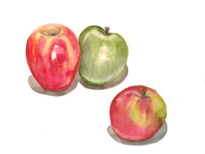 Three Apples