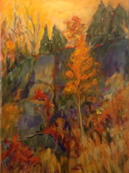 SOLD Fiery Fall Colour