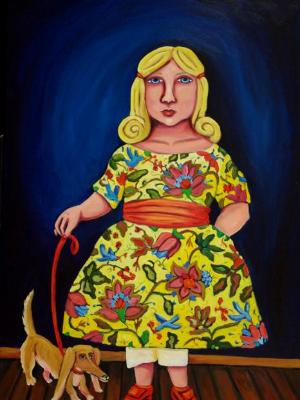 The Girl with the Floral Dress The Girl with the Floral Dress