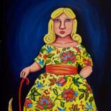 The Girl with the Floral Dress
