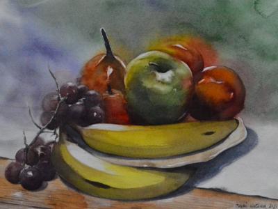 Frutti d´estate, 38cm x 28cm, 2020 Frutti d´estate, 38cm x 28cm, 2020