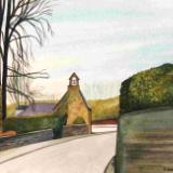 February's paintings.