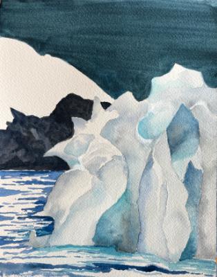 Intricate Iceberg, Antarctic Peninsula
