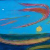 Spirits take flight at sunset