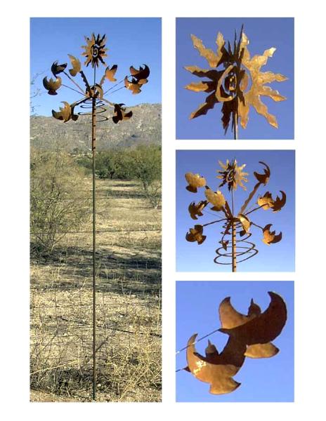 Petite Icarus Wind sculpture 