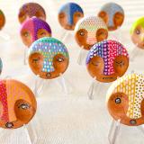 Hand-Carved Maskettes