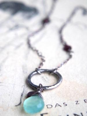 *SOLD OUT* Aqua necklace