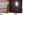 Before and after dresser