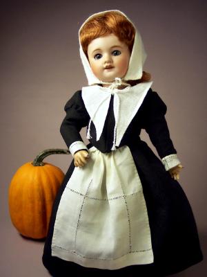 Bleuette as Mayflower Pilgrim Bleuette as Mayflower Pilgrim