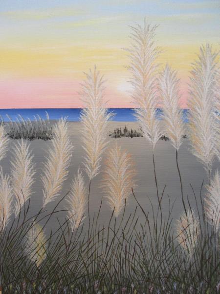 Seaoats at Sunrise