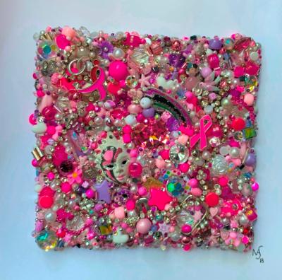 Barbie Dreams Of A World Without Cancer - Unframed Barbie Dreams Of A World Without Cancer - Unframed