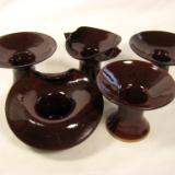 120301.ACDEF Asian/Flower Vases