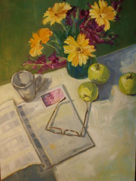 Golden delicious morning