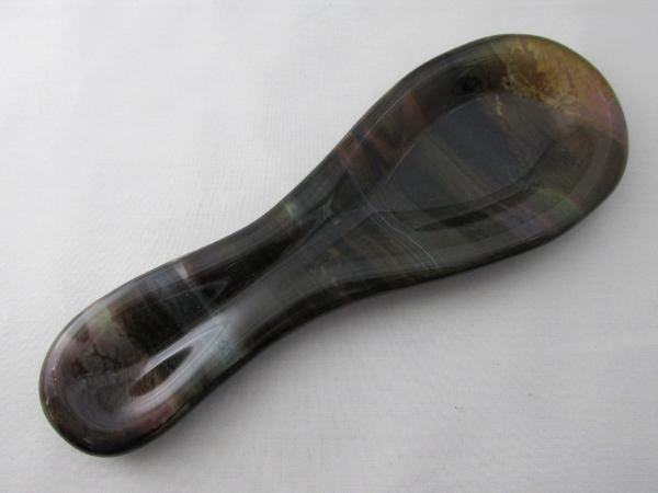 SR12131 - Petrified Wood Small Spoon Rest