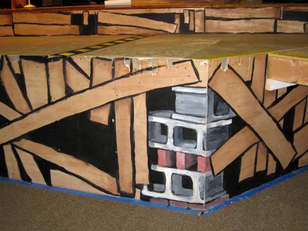 More details Godspell set