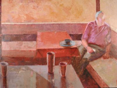 Red Booth, Oil