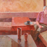 Red Booth, Oil