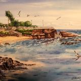 La Jolla Cove (watercolor)