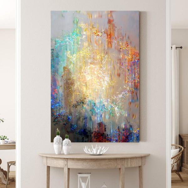 A Heart So Big - Large Abstract Art For Sale
