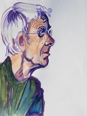 Bob, Gouache Profile Bob, Gouache Profile