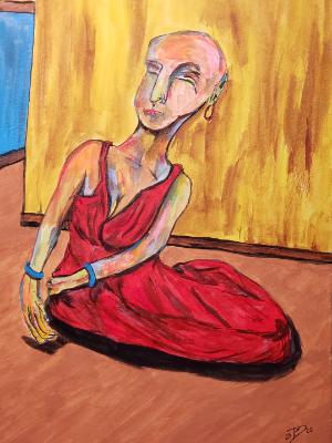 For fifteen years she has dressed to go out and for fifteen years she has found reasons to never leave her home. For fifteen years she has dressed to go out and for fifteen years she has found reasons to never leave her home.