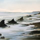 Stone Teeth, John’s Pond (original sold; prints available)