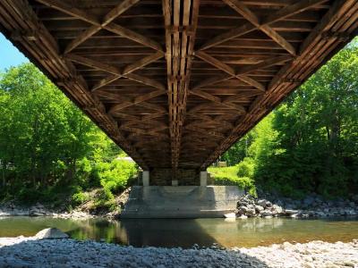 Underneath Blenheim Covered Bridge (R.I.P.) Underneath Blenheim Covered Bridge (R.I.P.)