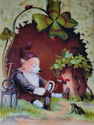 Large print Leprechaun Corgi Large print Leprechaun Corgi