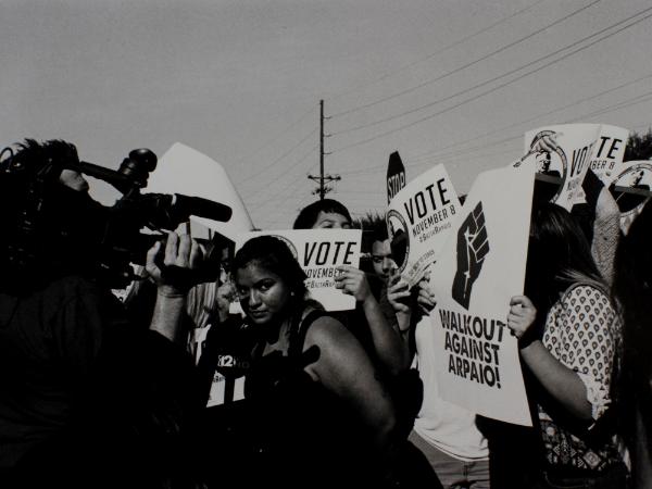 Arpaio Walk Out