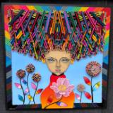 The Garden (36w x 36t x 3d inches) $2800