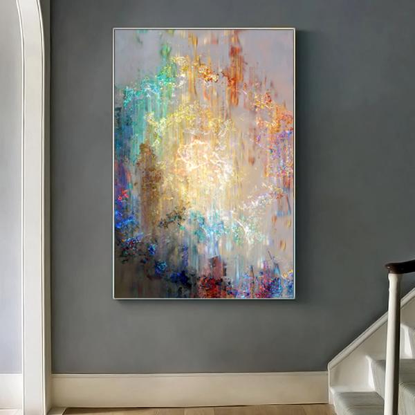A Heart So Big - Large Abstract Art For Sale