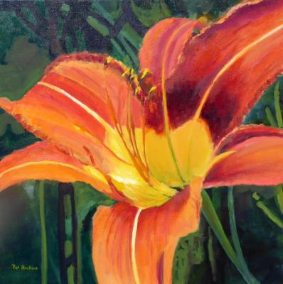 Orange and Yellow Day Lily SOLD Orange and Yellow Day Lily SOLD