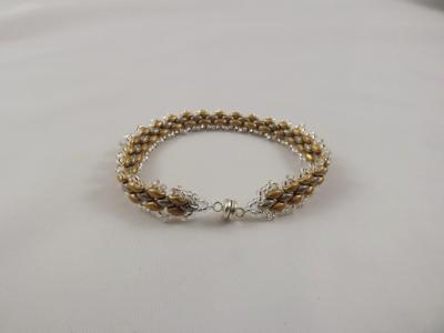 B-52 gold & silver woven bracelet B-52 gold & silver woven bracelet