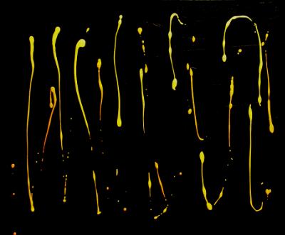 Black and Gold No. 12  30 x 36 in