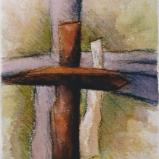 Burren Cross Art Card