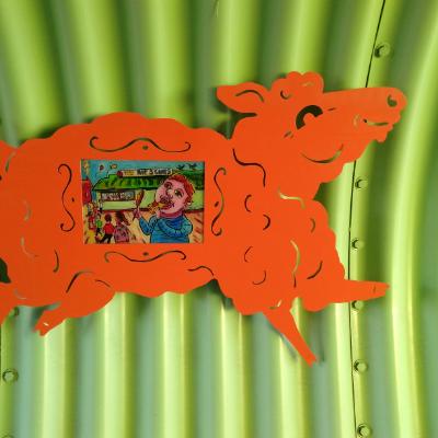 Orange Sheep