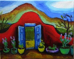 Santa Fe Blue Door Santa Fe Blue Door