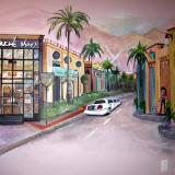 Hollywood mural