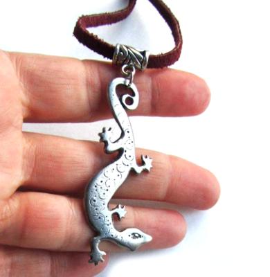 Lizard Gecko pendant charm necklace SALE