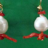 #53  Baroque pearl and coral