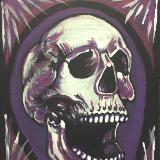 Skull in Purple