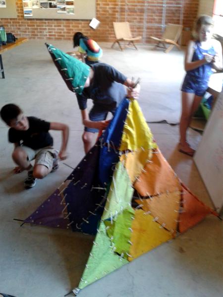 Tetrahedral Toddlers Teepee