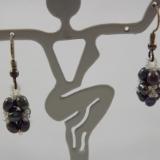 E-68 Black Pearl Earrings