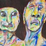 His friend, whose always quick with a joke, tries to lighten the mood. 