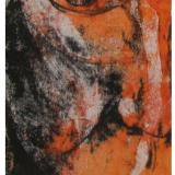 Self portrait (monoprint)