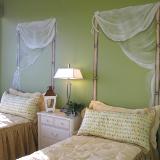 Minto Model Home - painted fabric mural